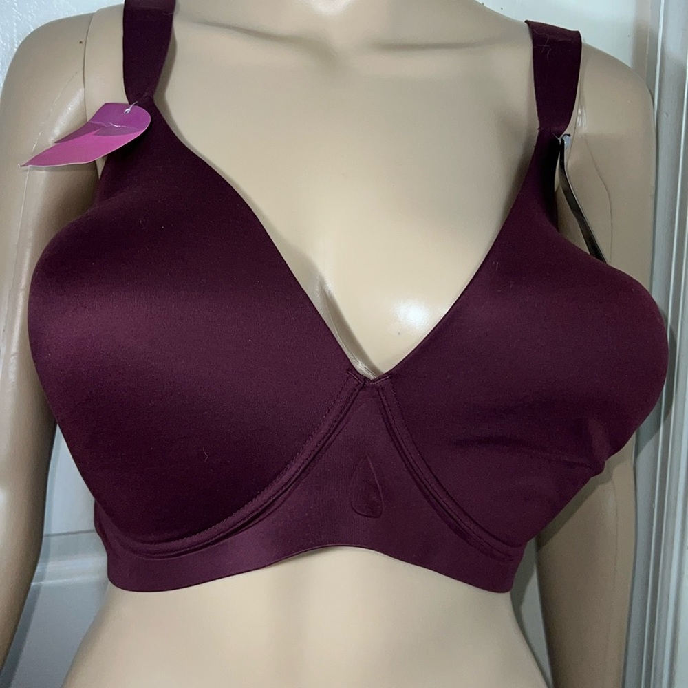 Bali  confort Bra 3 x large nwt purple